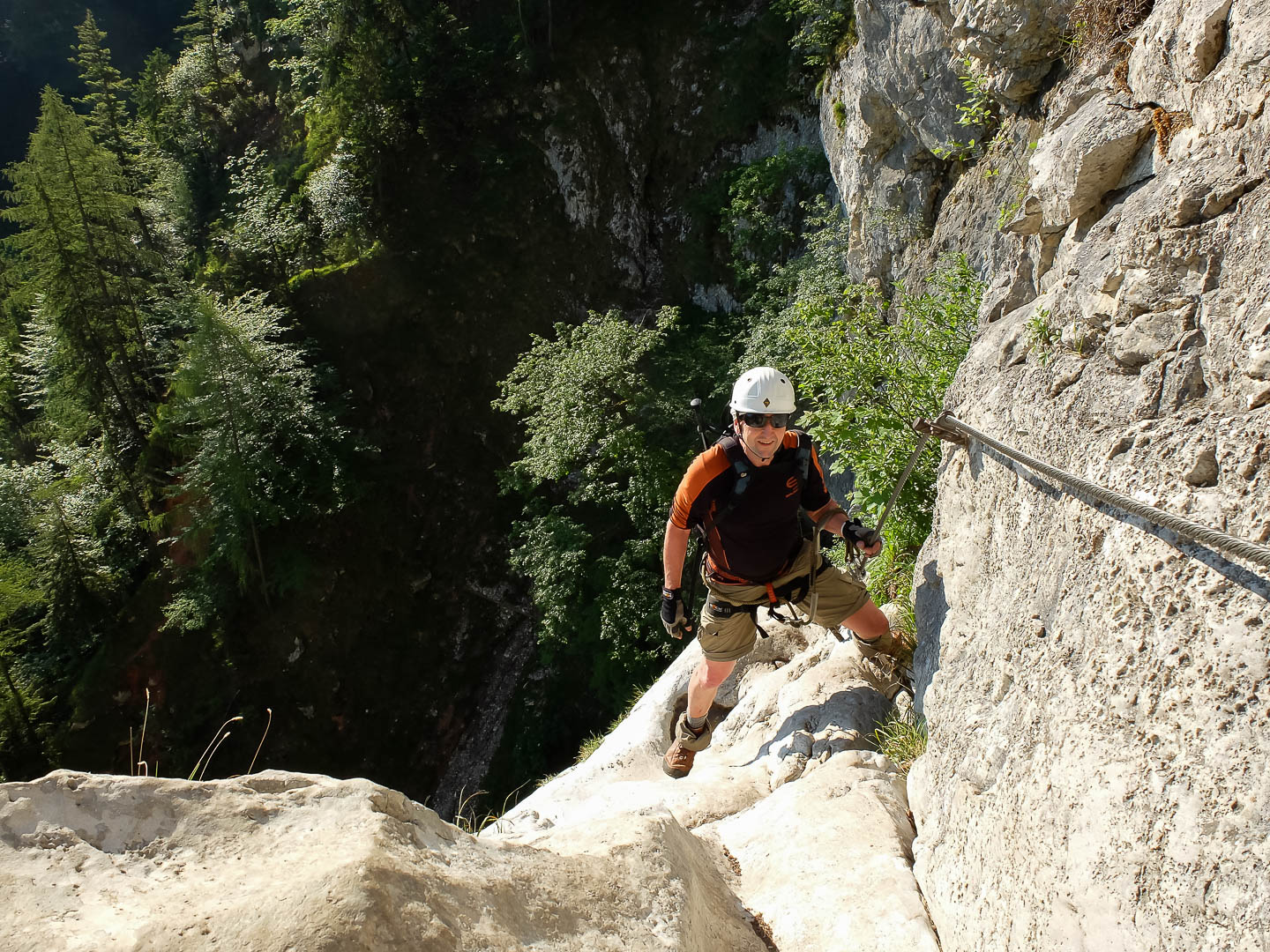 Drachenwand klettersteige 2014