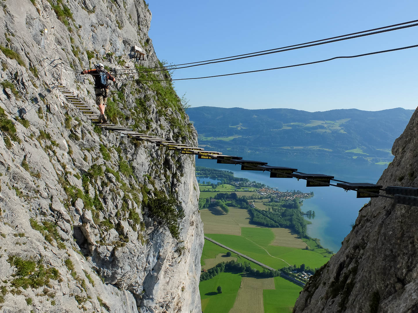 Drachenwand klettersteige 2014