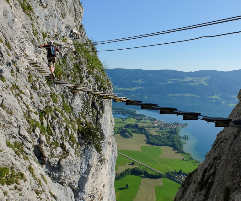 Drachenwand klettersteige 2014