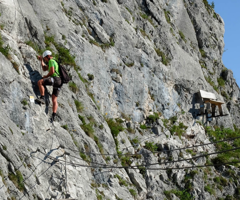 Drachenwand klettersteige 2014